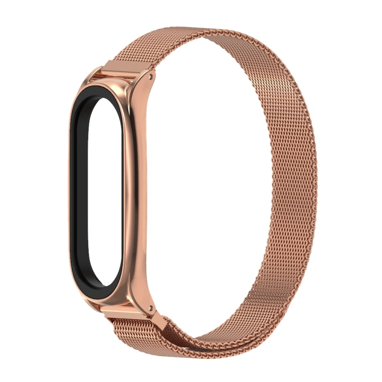 Per Xiaomi Mi Band 6/5/4/3 Mijobs Milan Magnetic Plus Cinturino di ricambio in acciaio inossidabile