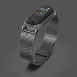 Per Xiaomi Mi Band 6/5/4/3 Mijobs Milan Buckle Plus cinturino di ricambio in acciaio inossidabile