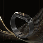 Per Xiaomi Mi Band 6/5/4/3 Mijobs Milan Buckle Plus cinturino di ricambio in acciaio inossidabile