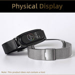 Per Xiaomi Mi Band 6/5/4/3 Mijobs Milan Buckle Plus cinturino di ricambio in acciaio inossidabile