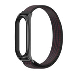 Per Xiaomi Mi Band 6/5/4/3 Mijobs Nylon Loop Plus cinturino di ricambio cinturino