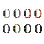Per Xiaomi Mi Band 6/5/4/3 Mijobs Nylon Loop Plus cinturino di ricambio cinturino