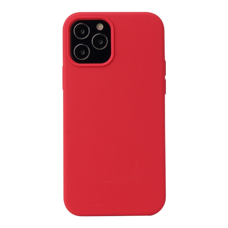 Custodia in silicone liquido tinta unita per iPhone 13