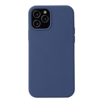 Custodia silicone antiurto tinta unita per iPhone 13 Pro