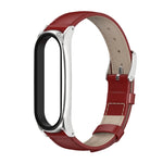 Per Xiaomi Mi Band 6/5/4/3 Mijobs First Layer Cowhide Plus cinturino di ricambio