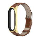 Per Xiaomi Mi Band 6/5/4/3 Mijobs First Layer Cowhide Plus cinturino di ricambio