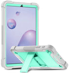 Custodia protettiva antiurto in silicone + PC con supporto, For Samsung Galaxy Tab A 8.0 2019, For Samsung Galaxy Tab A 8.4(2020), For Samsung Galaxy Tab A7 Lite T225/T220, For Samsung Galaxy Tab S6 Lite, For Samsung Galaxy Tab S7 FE                   ...