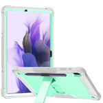 Custodia protettiva antiurto in silicone + PC con supporto, For Samsung Galaxy Tab A 8.0 2019, For Samsung Galaxy Tab A 8.4(2020), For Samsung Galaxy Tab A7 Lite T225/T220, For Samsung Galaxy Tab S6 Lite, For Samsung Galaxy Tab S7 FE                   ...
