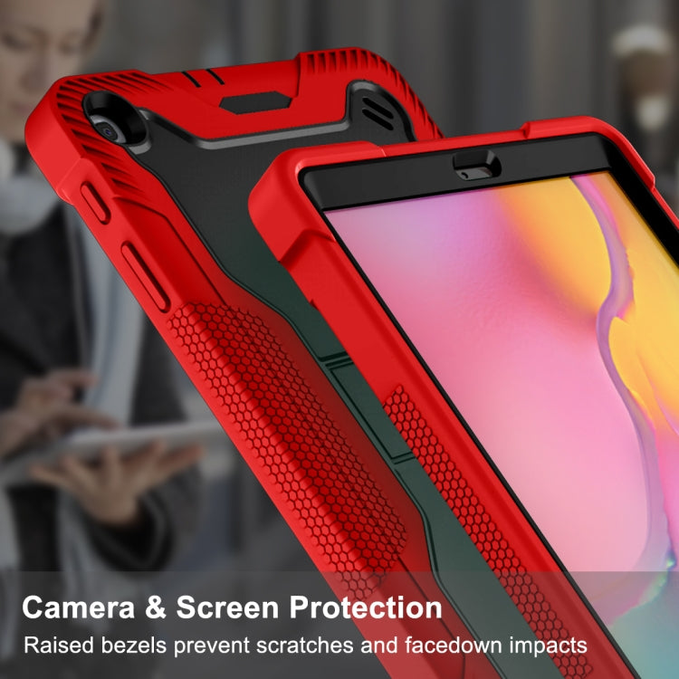 Custodia protettiva antiurto in silicone + PC con supporto, For Samsung Galaxy Tab A 10.1 (2019), For Samsung Galaxy Tab A7 10.4 (2020)