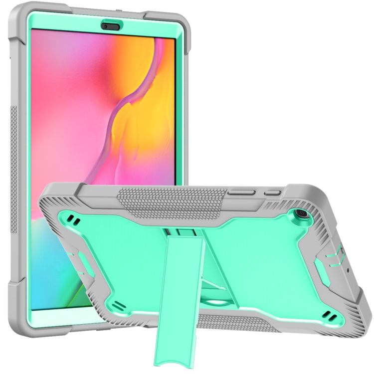 Custodia protettiva antiurto in silicone + PC con supporto, For Samsung Galaxy Tab A 10.1 (2019), For Samsung Galaxy Tab A7 10.4 (2020)