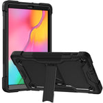 Custodia protettiva antiurto in silicone + PC con supporto, For Samsung Galaxy Tab A 10.1 (2019), For Samsung Galaxy Tab A7 10.4 (2020)