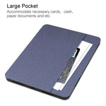 Custodia portafoglio in pelle TPU per iPad Pro 11"