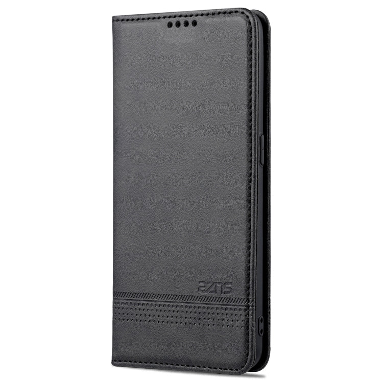 AZNS Custodia in pelle a vibrazione orizzontale con struttura in vitello magnetico con slot per carte, supporto e portafoglio, For OnePlus Nord CE 5G