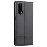 AZNS Custodia in pelle a vibrazione orizzontale con struttura in vitello magnetico con slot per carte, supporto e portafoglio, For OnePlus Nord CE 5G