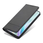 AZNS Custodia in pelle a vibrazione orizzontale con struttura in vitello magnetico con slot per carte, supporto e portafoglio, For OnePlus Nord CE 5G