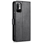 Custodia in pelle a conchiglia orizzontale con struttura in pelle di pecora AZNS con supporto, slot per carte e portafoglio, For Xiaomi Poco M3 Pro 5G / Redmi Note 10 5G, For Xiaomi Poco X3 GT / Redmi Note 10 Pro 5G