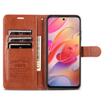 Custodia portafoglio in pelle con slot carte per Xiaomi