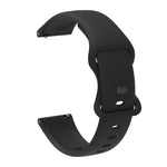Per Garmin Venu / Samsung Galaxy Watch Active 2 Cinturino di ricambio per cinturino di ricambio in silicone con fibbia interna universale, 20mm, 22mm