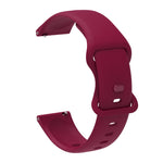 Per Garmin Venu / Samsung Galaxy Watch Active 2 Cinturino di ricambio per cinturino di ricambio in silicone con fibbia interna universale, 20mm, 22mm
