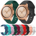 Per Garmin Venu / Samsung Galaxy Watch Active 2 Cinturino di ricambio per cinturino di ricambio in silicone con fibbia interna universale, 20mm, 22mm