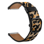 Cinturino di ricambio per cinturino universale in pelle stampata, 22mm For Xiaomi Haylou RT RS3 LS04 / LS05S, 22mm For Samsung Galaxy Watch 46mm