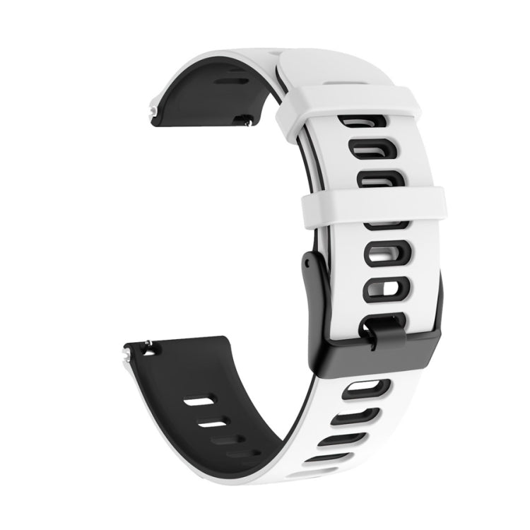 Cinturino di ricambio universale in silicone bicolore, 22mm For Xiaomi Haylou RT RS3 LS04 / LS05S, 20mm For Garmin Vivoactive 3 / Venu, 22mm For Garmin Vivoactive 4 / Venu 2