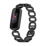 Per Fitbit Luxe Special Edition cinturino in metallo con cinturino di ricambio
