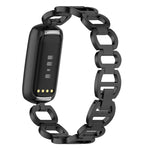 Per Fitbit Luxe Special Edition cinturino in metallo con cinturino di ricambio