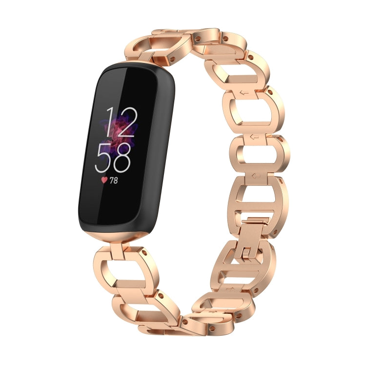 Per Fitbit Luxe Special Edition cinturino in metallo con cinturino di ricambio