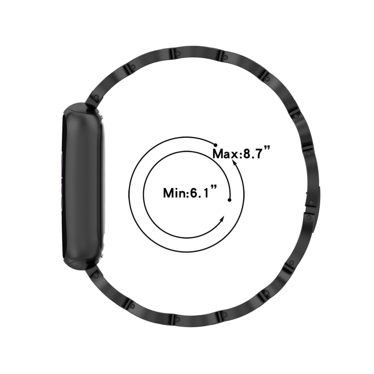 Per Fitbit Luxe Special Edition cinturino in metallo con cinturino di ricambio