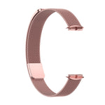 Per Fitbit Luxe Special Edition cinturino di ricambio magnetico in metallo milanese