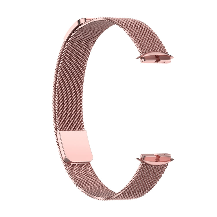 Per Fitbit Luxe Special Edition cinturino di ricambio magnetico in metallo milanese