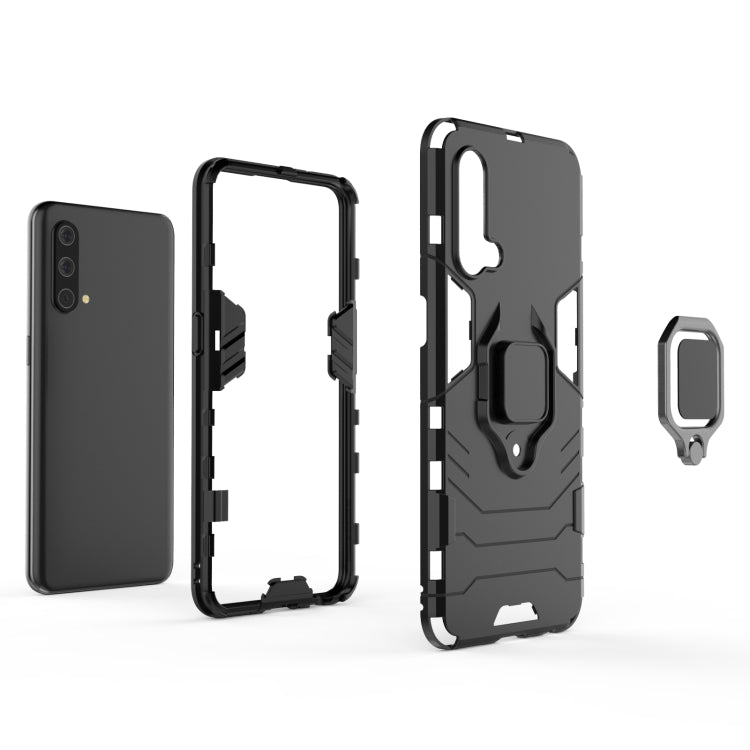 Custodia protettiva antiurto per PC + TPU con supporto per anello magnetico, For OnePlus Nord CE 5G, For vivo V21e 5G, For vivo V21e, For vivo Y73