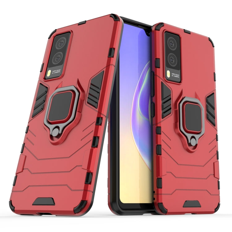 Custodia protettiva antiurto per PC + TPU con supporto per anello magnetico, For OnePlus Nord CE 5G, For vivo V21e 5G, For vivo V21e, For vivo Y73