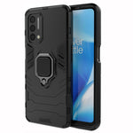 Custodia protettiva antiurto per PC + TPU con supporto per anello magnetico, For OnePlus Nord N200 5G
