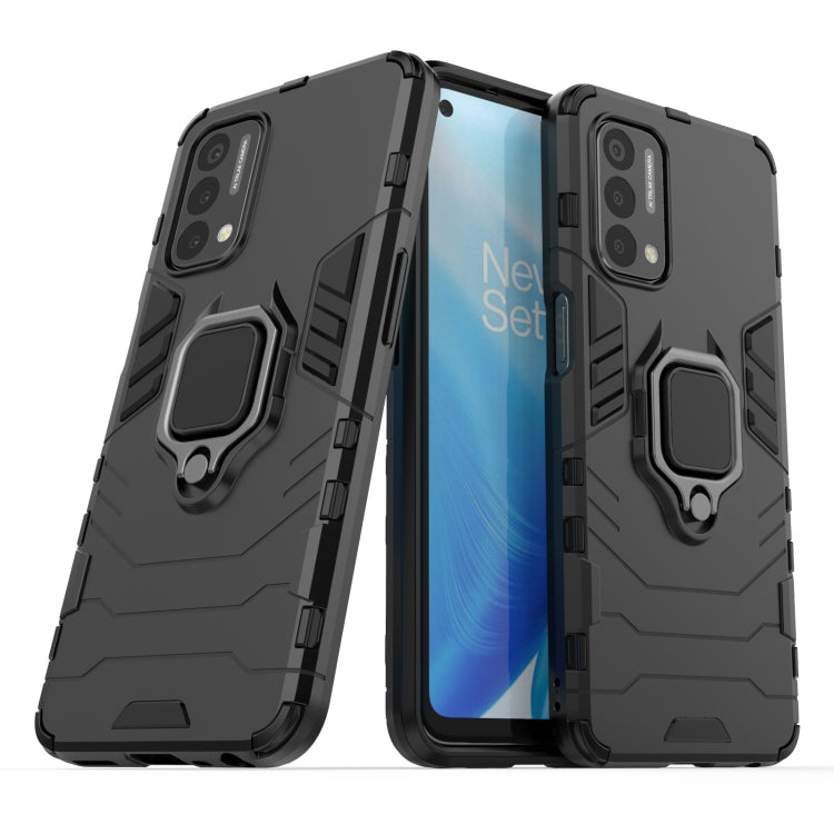 Custodia protettiva antiurto per PC + TPU con supporto per anello magnetico, For OnePlus Nord N200 5G