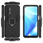Custodia protettiva antiurto per PC + TPU con supporto per anello magnetico, For OnePlus Nord N200 5G