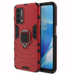 Custodia protettiva antiurto per PC + TPU con supporto per anello magnetico, For OnePlus Nord N200 5G