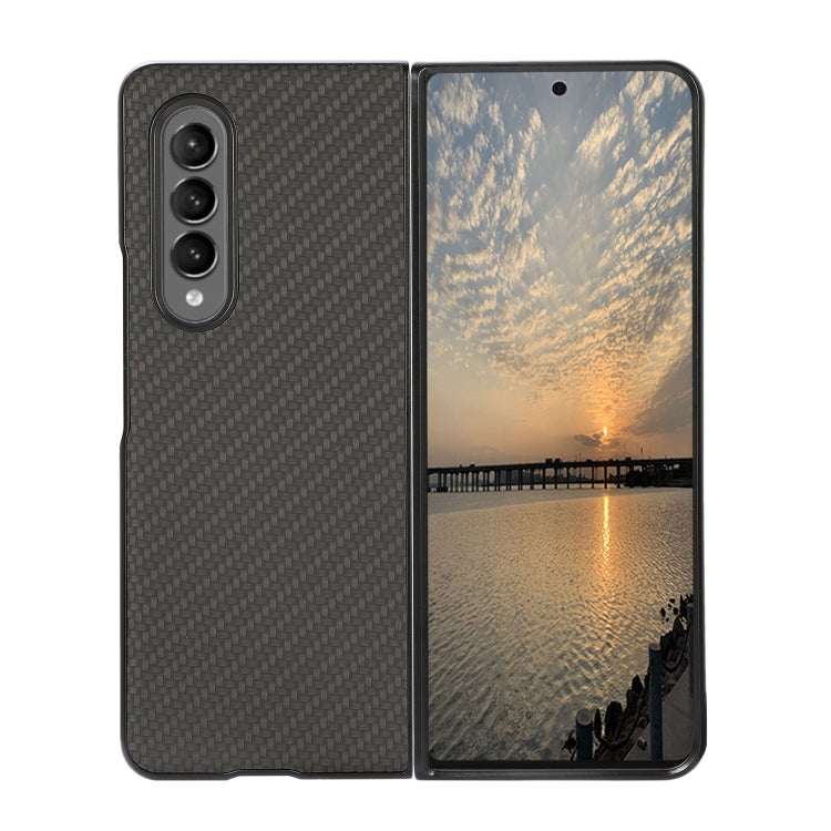 Custodia protettiva antiurto in fibra di carbonio, For Samsung Galaxy Z Fold3 5G