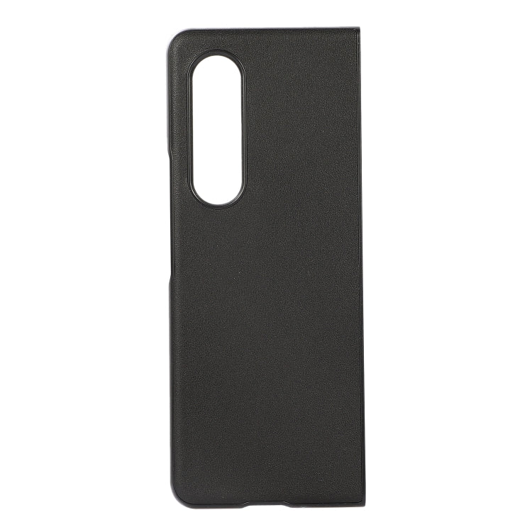 Custodia in pelle protettiva antiurto con trama in pelle di agnello, For Samsung Galaxy Z Fold3 5G