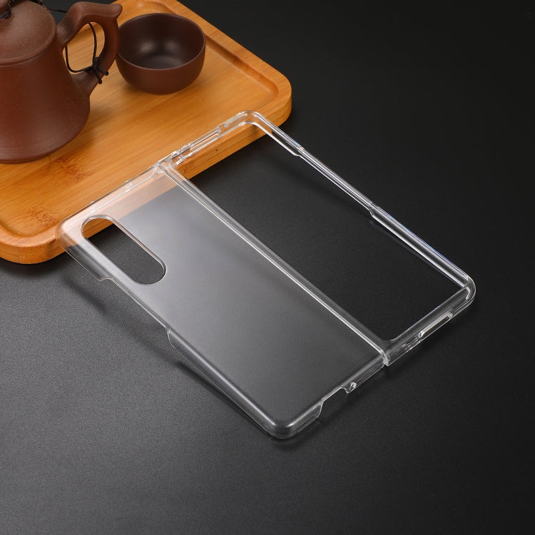 Custodia protettiva antiurto trasparente satinata, For Samsung Galaxy Z Fold3 5G