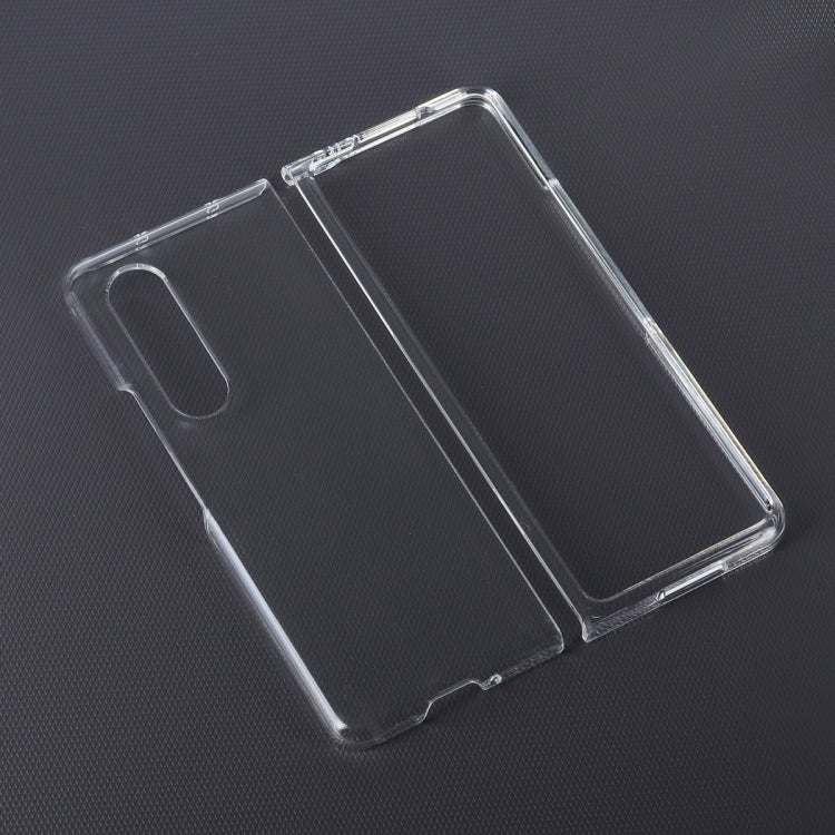 Custodia protettiva antiurto trasparente satinata, For Samsung Galaxy Z Fold3 5G
