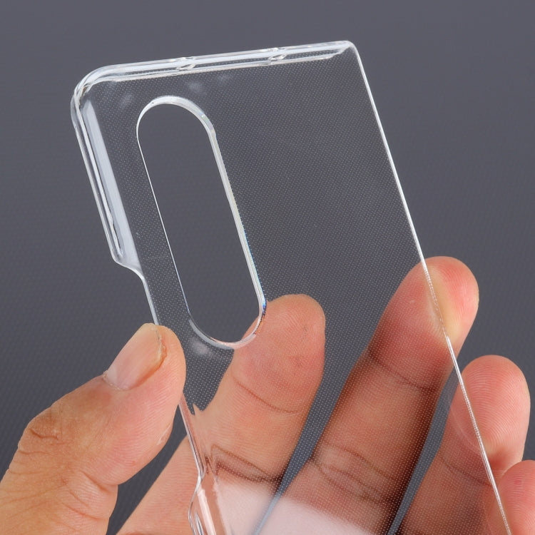 Custodia protettiva antiurto trasparente satinata, For Samsung Galaxy Z Fold3 5G