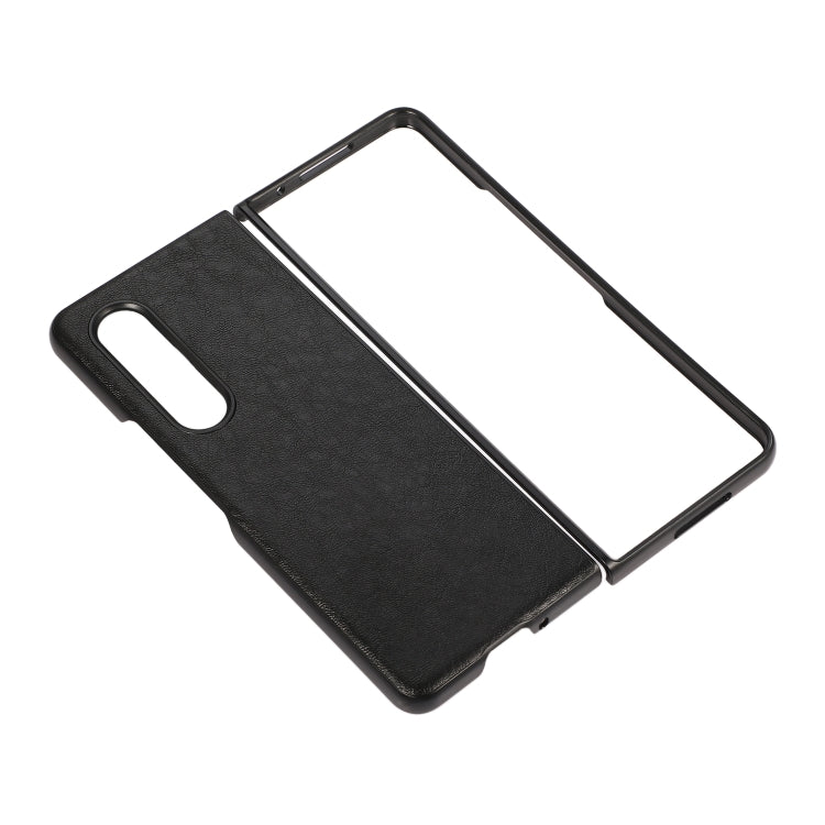 Custodia in pelle protettiva antiurto Crazy Horse Texture, For Samsung Galaxy Z Fold3 5G