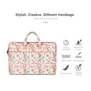 ST01DZ Borsa per laptop stampata in tela leggera, 13.3 inch, 14.1-15.4 inch
