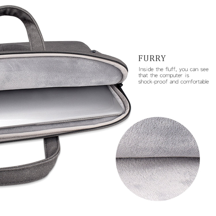 ST06SDJ Borsa per laptop aziendale in PU satinato con tracolla staccabile, 13.3 inch, 14.1-15.4 inch, 15.6 inch