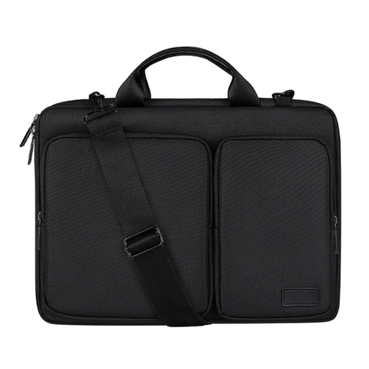 ST11 Borsa per laptop ispessita in poliestere con tracolla staccabile, 13.3 inch (with Strap), 14.1-15.4 inch (with Strap), 15.6 inch (with Strap)