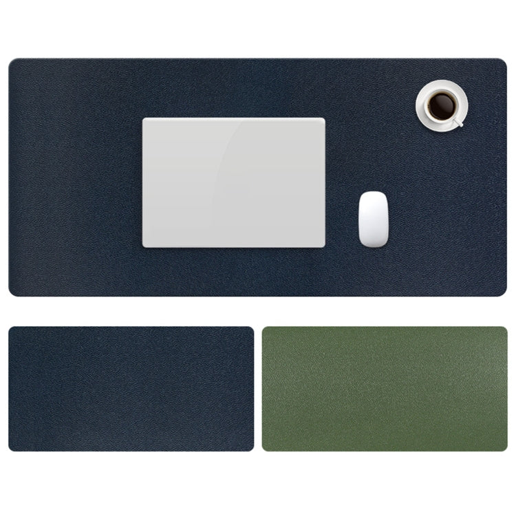 ZD02 Tappetino per mouse pad in PU a doppia faccia, dimensioni: 100 x 44 cm