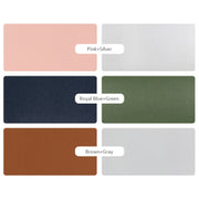 ZD02 Tappetino per mouse pad in PU a doppia faccia, dimensioni: 100 x 44 cm