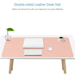 ZD02 Tappetino per mouse pad in PU a doppia faccia, dimensioni: 100 x 44 cm